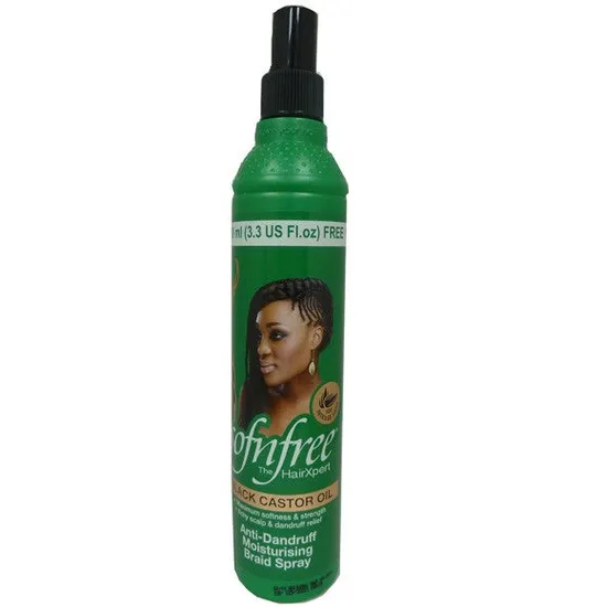 Sofn’Free Black Castor Oil Anti-Dandruff Moisturising Braid Spray 350ml