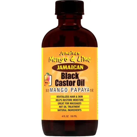 Jamaican Mango and Lime Black Castor Oil Mango Papaya 4oz