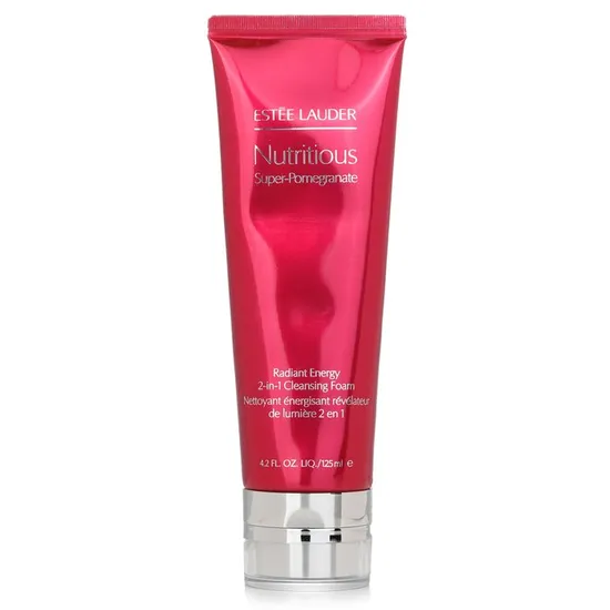 Estée Lauder Nutritious Super Pomegranate Radiant Energy 2 In 1 Cleansing Foam 125ml