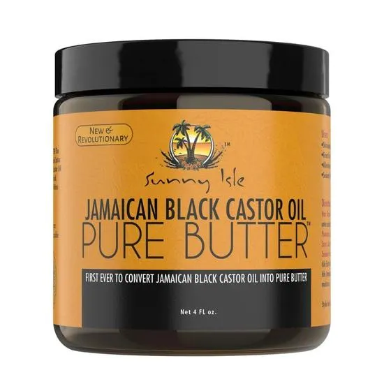 Sunny Isle Jamaican Black Castor Oil Pure Butter 4oz