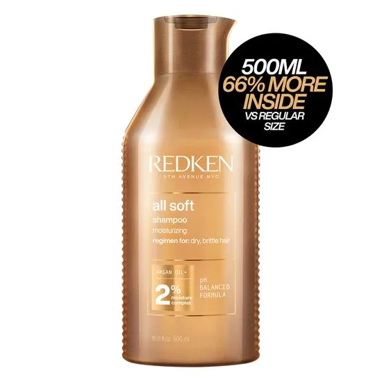 Redken All Soft Shampoo 500ml