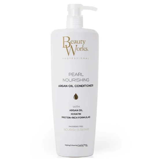 Beauty Works Pearl Nourishing Argan Oil Conditioner 1000ml