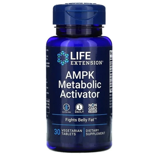 Life Extension AMPK Metabolic Activator Vegitabs 30 Vegitabs