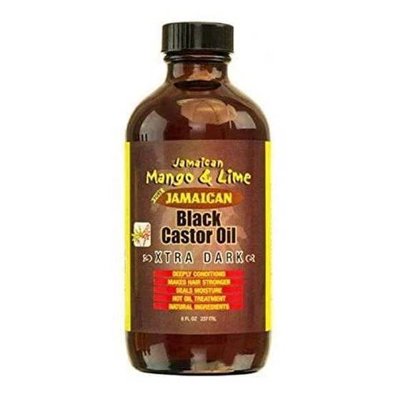 Jamaican Mango and Lime Black Castor Oil Extra Dark 8oz