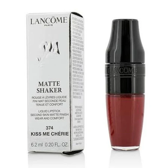 Lancôme Matte Shaker Liquid Lipstick 374-Kiss Me Cherie