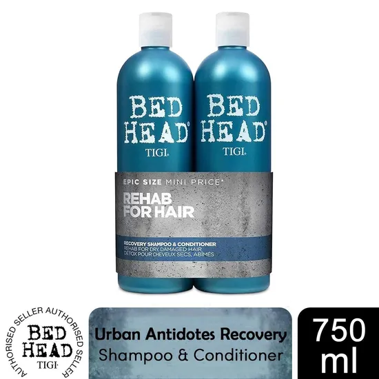 TIGI Urban Bed Head Antidotes Recovery Duo Set Shampoo & Conditioner 750ml