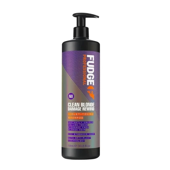 Fudge Professional Clean Blonde Damage Rewind Shampoo 1000ml
