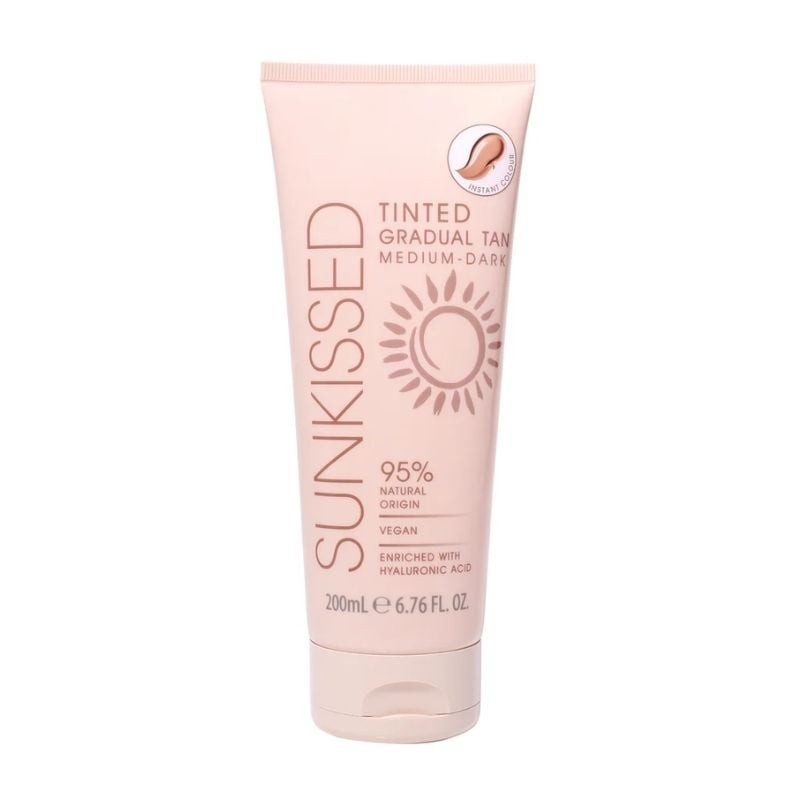 Sunkissed 95 Percent Tinted Gradual Tan 200ml - Medium-Dark