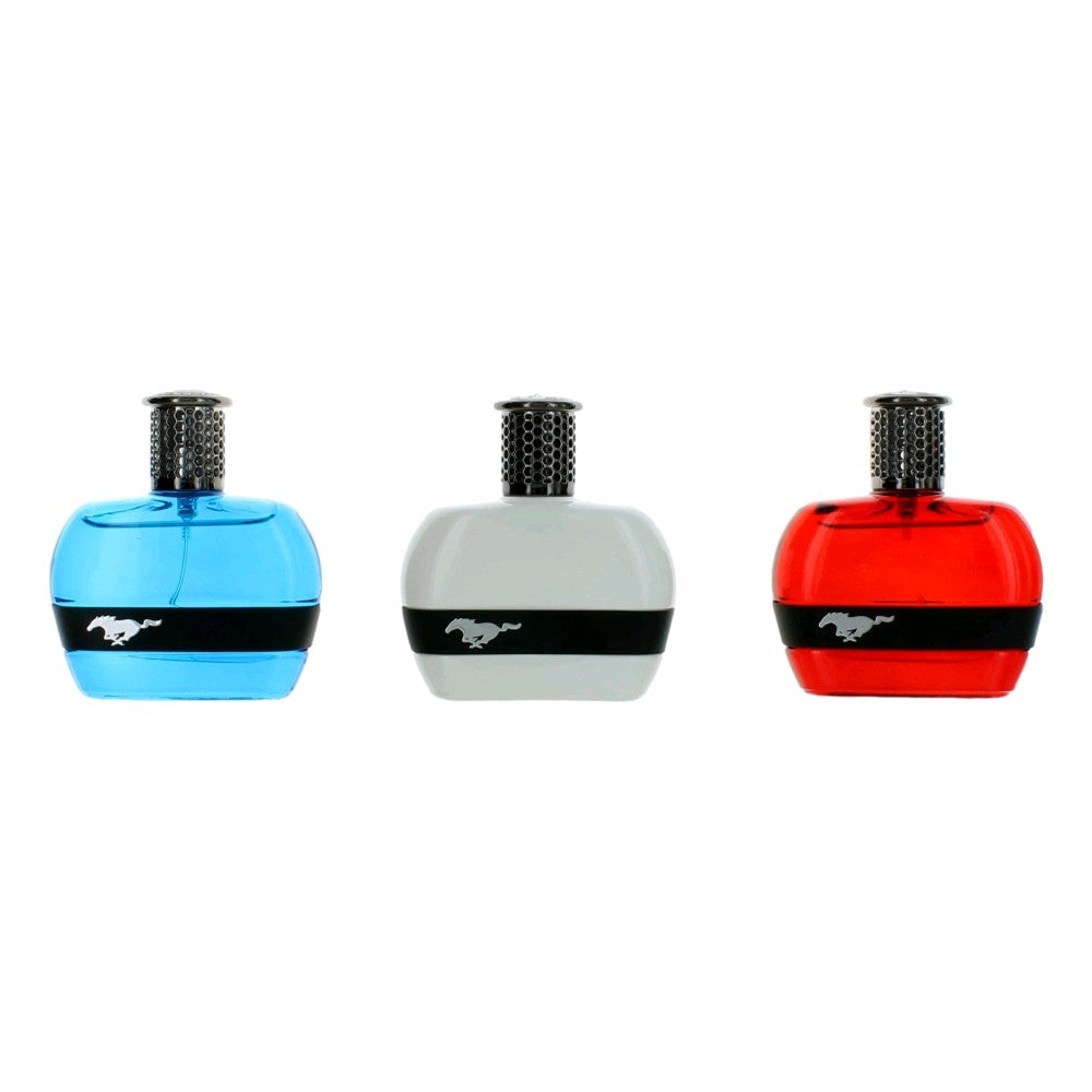 Mustang Gift Set 30ml Red EDT + 30ml White EDT + 30ml Blue EDT