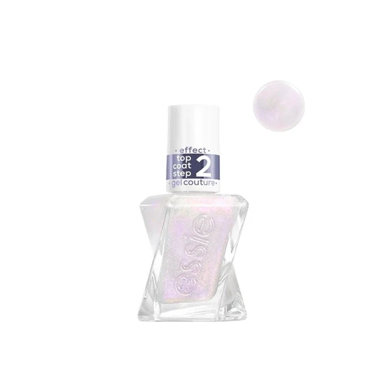 essie Gel Couture Top Coat 563 Blushed Metal