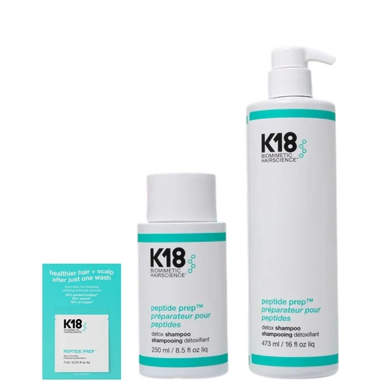 K18 Peptide Prep Detox Shampoo 473ml