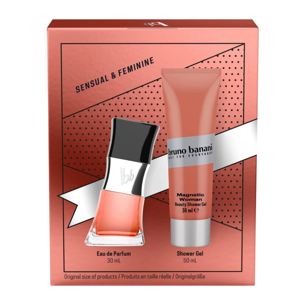 Bruno Banani Magnetic Woman Gift Set 30ml EDP + 50ml Shower Gel