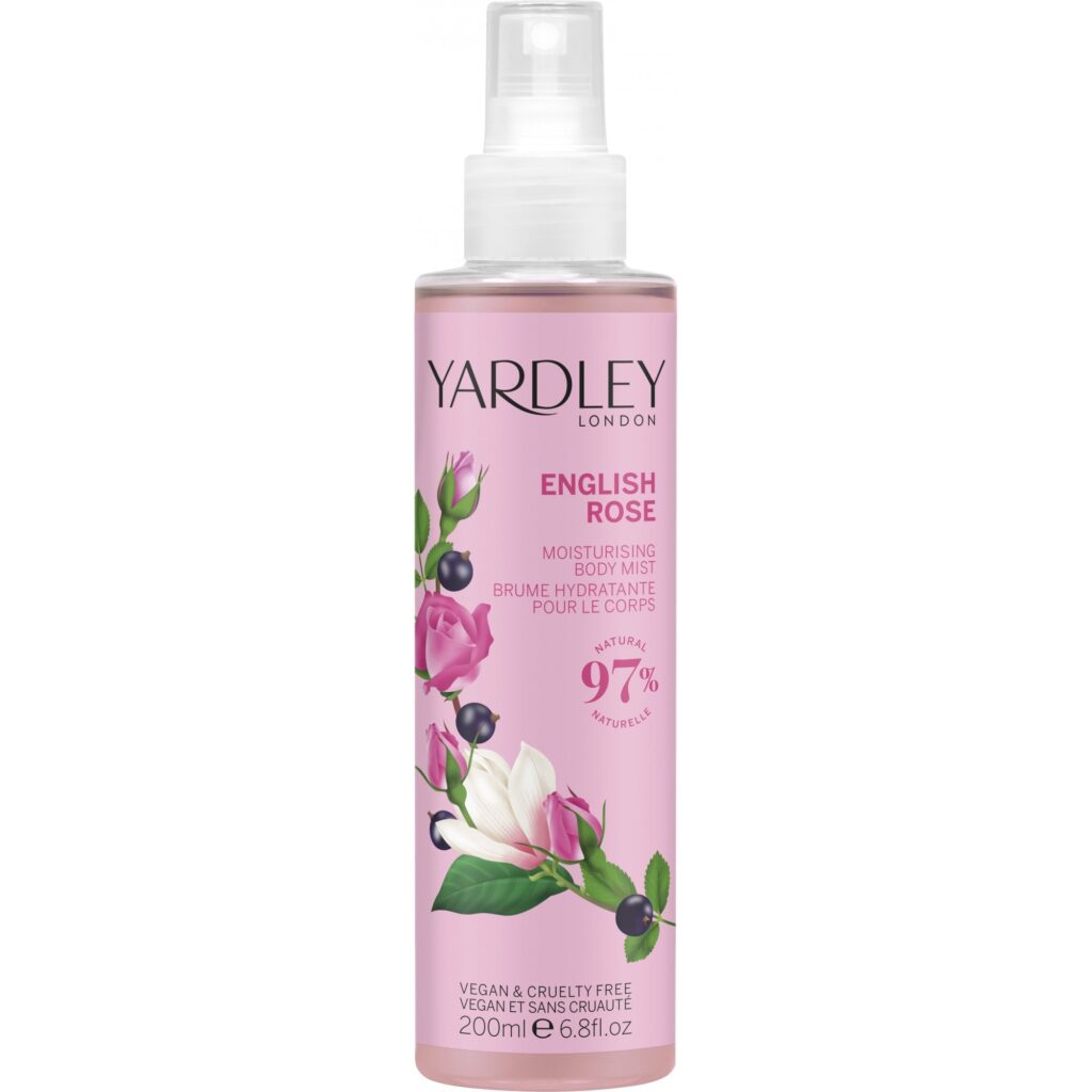 Yardley Fragrance Mist - English Rose