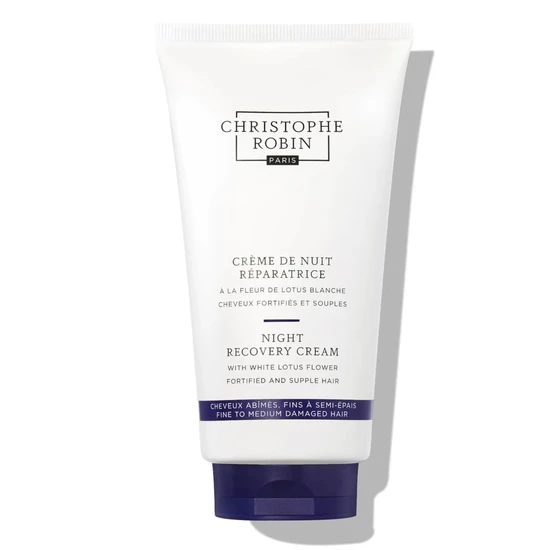 Christophe Robin Night Recovery Cream With White Lotus Flower 150ml