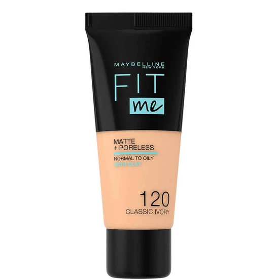 Maybelline Fit Me! Matte & Poreless Foundation 120 Classic Ivory