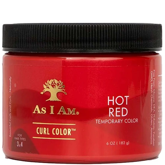 As I Am Curl Colour Hot Red 182g