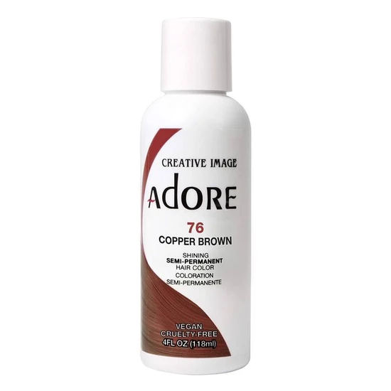 Adore Semi-Permanent Hair Colour Copper Brown