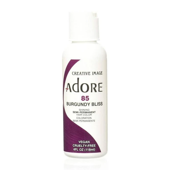 Adore Semi-Permanent Hair Colour Burgundy Bliss