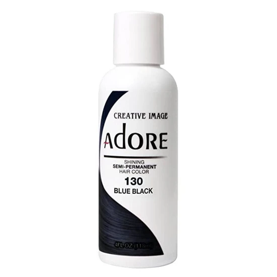 Adore Semi-Permanent Hair Colour Blue Black