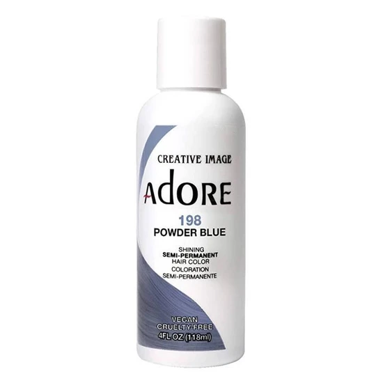 Adore Semi-Permanent Hair Colour Powder Blue