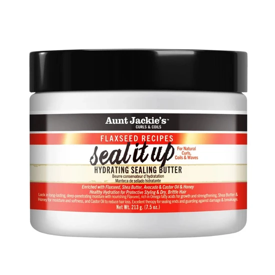 Aunt Jackie’s Seal It Up Hydrating Sealing Butter 7.5oz