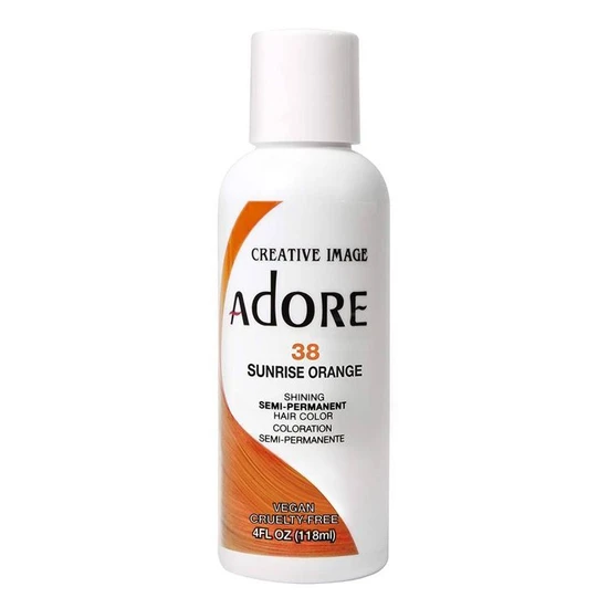 Adore Semi-Permanent Hair Colour Sunrise Orange