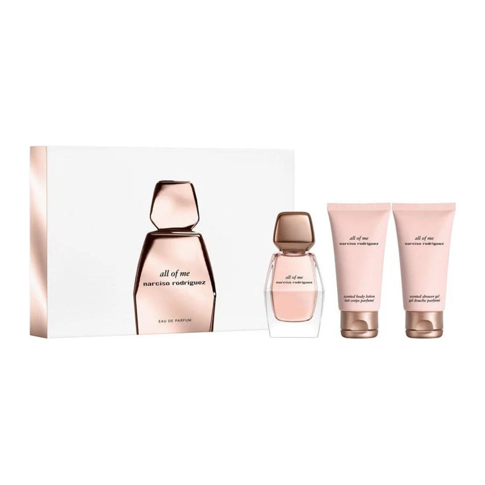 Narciso Rodriguez All Of Me Gift Set 50ml EDP + 50ml Body Lotion + 50ml Shower Gel