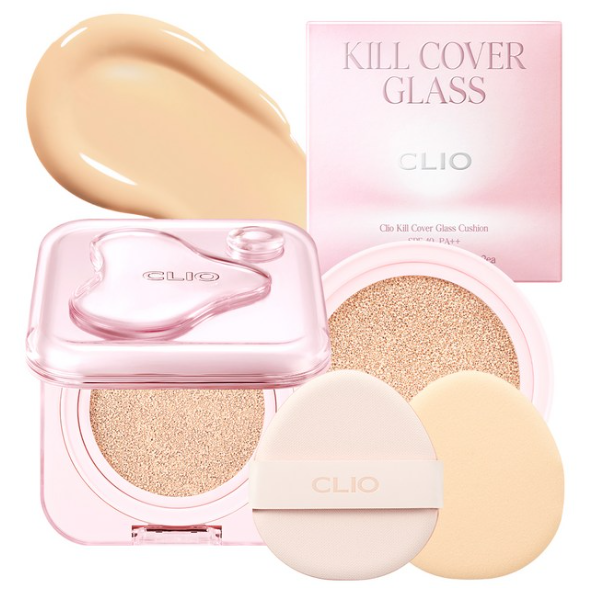 Kill Cover Glass Cushion [SPF40/PA++], 15gx2ea, 23N Ginger, 1pack