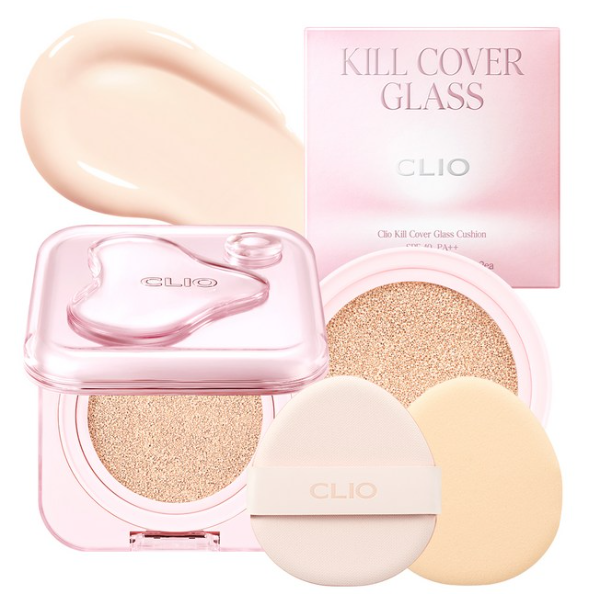 Kill Cover Glass Cushion [SPF40/PA++], 15gx2ea, 19C Light, 1pack
