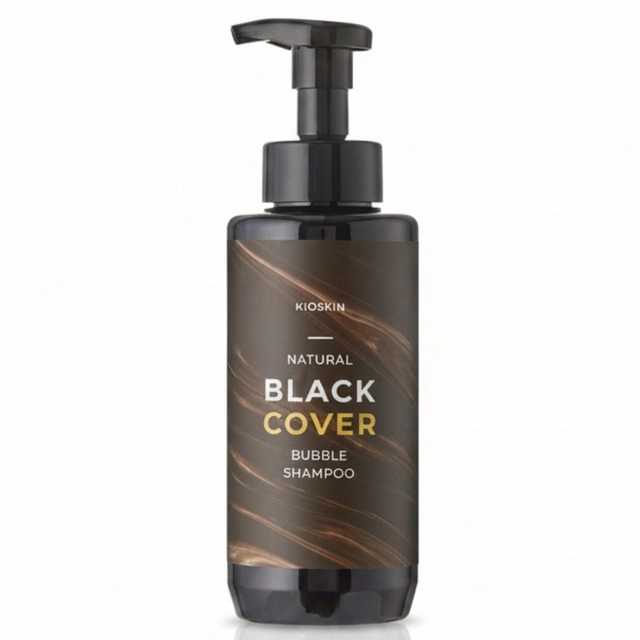 Natural Black Cover Bubble Shampoo [Natural Brown], 500ml, 1pack